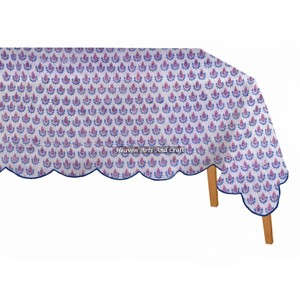 Manta de Playa Rectangular India de la Mejor Calidad, Estampada a Mano, Estilo Hippie Bohemio Gitano, de Algodón con Borde Festoneado, Toalla de Playa - Product Image 6
