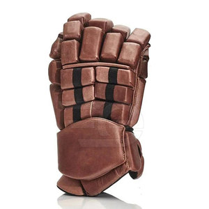 Men Lacrosse <b>Gloves</b> Professional Soft Leather Breathable Comfortable Fit Anti Slip Grip Perfect - Product Image 6