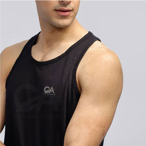 Camiseta Deportiva Informal para Hombre, Chaleco Ligero para Entrenamiento, Camiseta sin Mangas con Corte Profundo para Hombre, Ropa de Gimnasio - Product Image 5