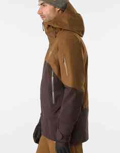 Veste de ski pour homme sur mesure, vente en gros, imperméable, respirante, coupe-vent, polyester/nylon, service OEM, logo personnalisé, fermeture éclair intégrale, élégante - Product Image 3