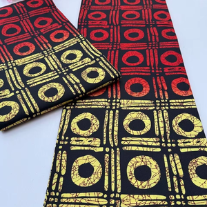 Tela Ankara Africana Premium de Sierra Leona, 100% Algodón, Diseños Brillantes para Ropa, Manualidades y Tela para Paños - Product Image 1