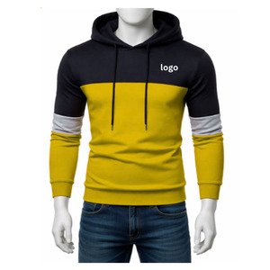 เสื้อฮู้ดผู้ชายผ้าฝ้ายฟลีซ 100% ระบายอากาศได้ดี ทรงหลวมสำหรับฤดูหนาว พิมพ์ลายโลโก้ด้านหน้าด้วยเทคนิคฮีททรานเฟอร์ ผ้าถัก - Product Image 1