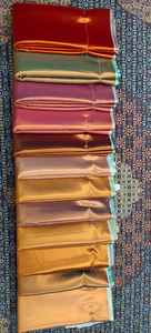 ผ้าไหมหรูหราสำหรับชุดแต่งงาน ผ้าไหมมัลเบอร์รี่แท้ ทอแบบแจ็คการ์ด ขายส่ง ผ้าลายดอกสไตล์บาเนราซี - Product Image 5