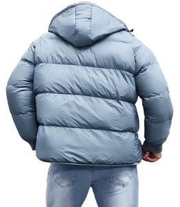 Custom Plus Size Work Clothes High Quality Padding Puffer Coats with Fur Hood Warm Winter <b>Jacket</b> Men's <b>Parkas</b> Puffer <b>Jacket</b> - Product Image 6