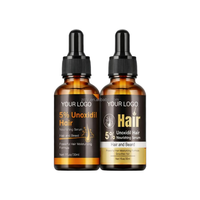 Huile capillaire naturelle biologique OEM/DOM, marque privée, nourrissante, stimule la croissance des cheveux et de la barbe, anti-pelliculaire