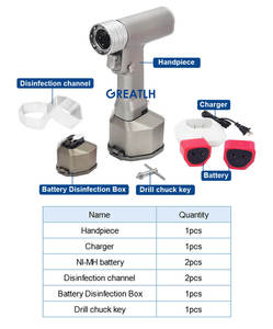 Perceuse orthopédique multifonctionnelle Stryker, perceuses et scies électriques orthopédiques par Surgiright - Product Image 5
