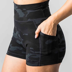 Shorts de sport OEM pour femme, respirants, pour la course, le yoga et l'entraînement, collection été, en promotion - Product Image 3