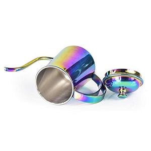 Tetera de café de acero inoxidable con pico largo para verter, tipo cuello de cisne, para goteo, con flujo de agua de precisión, para preparar café y té, al por mayor - Product Image 3