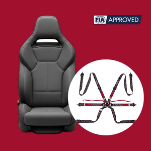 TBRACING ULTRA-D 2" Harnais de course homologué FIA à 6 points, Ceinture de sécurité, Brevet Taïwanais, Ultra Léger, Longue Durabilité, OEM ODM Personnalisé - Product Image 4