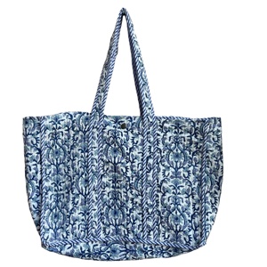 Indian Hand Block Printed Cotton <b>Beach</b> <b>Bag</b> Quilted <b>Large</b> Gypsy Tote Purse Bohemian Carry Shoulder <b>Bag</b> Cotton Tote <b>Bag</b> - Product Image 1