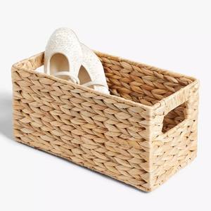 Paniers organisateurs multi-usages, paniers de rangement tissés en jacinthe d'eau, organisateurs de paniers à linge, bon prix - Product Image 3