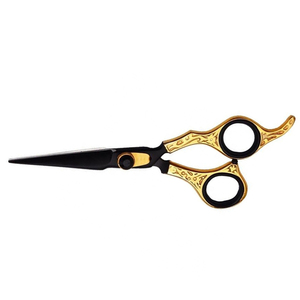 Ciseaux de barbier allemands en acier inoxydable MAHFOOZ INSTRUMENTS, finition polie, ciseaux de coiffure en acier métallique avec ciseaux réglables - Product Image 4