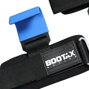 Weight Lifting rubber grip Hooks Non-slip Deadlift wrist Straps palm support <b>Gloves</b> <b>Pull</b> <b>Up</b> gym fitness training session workout - Product Image 5