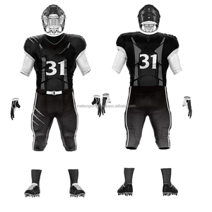 Uniformes de Fútbol Americano Personalizados de Alta Calidad, 100% Poliéster, Manga Corta, Transpirables, Nuevos - Product Image 3