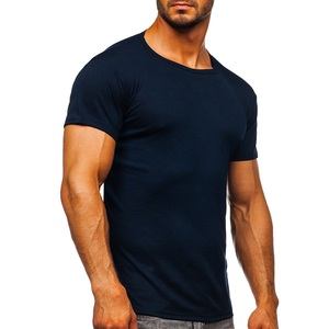 เสื้อยืดออกกำลังกายผู้ชายคุณภาพพรีเมียม สีดำ รุ่นใหม่ สไตล์กำมะหยี่ ผลิตตามสั่ง OEM ลดราคา เสื้อยืดแฟชั่น - Product Image 6