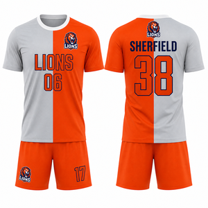 Conjuntos de Camisetas de Fútbol sin Mangas Antibacterianas y Transpirables de Alta Calidad, Diseño Moderno de Dos Colores, Fabricación en Equipo - Product Image 4