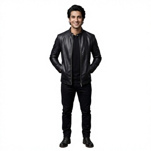 New Arrival Plus Sizes <b>Men</b> Fashion Wear Leather <b>Jacket</b> Out Door Motor <b>Cycle</b> Sports <b>Jackets</b> for <b>Men</b> - Product Image 1