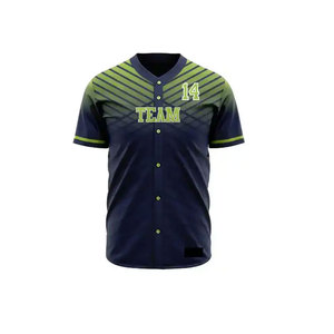 Uniforme de béisbol cómodo de alta calidad para equipos en venta / El mejor uniforme de béisbol de tela de poliéster del mejor fabricante - Product Image 2