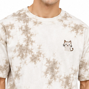Mens <b>Tie</b> Dye T Shirt 100% Cotton Short Sleeve Crewneck Casual Tee with Small Chest Graphic Custom Wholesale Apparel Supply Trade - Product Image 4