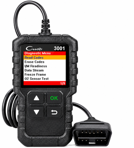 Lecteur de code OBD2 Creader 3001, outil de diagnostic, écran LED, 12-24V, scanner de voiture noir avec interface OBD pour l'entretien des véhicules - Product Image 1