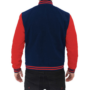 Men's Stand Collar Varsity College <b>Winter</b> <b>Jacket</b> Custom Logo Canvas Baseball <b>Jacket</b> Plain Design Letterman <b>Jackets</b> - Product Image 5