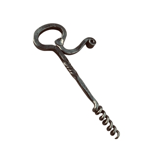 Nouvel ouvre-bouteille décoratif en fer forgé à la main, design bouclé, idéal pour les cadeaux, souvenirs, décorations de fête, ouvre-bouteille à vin, ouvre-bouteille à bière - Product Image 1