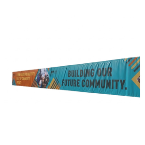 Custom 100x150cm Vinyl Fence <b>Banner</b> with Digital Printing Waterproof Advertising Display - Product Image 1