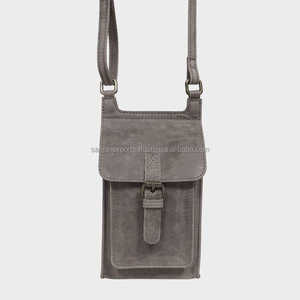Sac à bandoulière pour téléphone en cuir véritable vintage antique au look robuste Style vintage Fabricant indien de fournisseur supérieur - Product Image 6