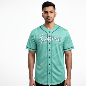 Camiseta deportiva transpirable de béisbol con sublimación premium y estilo moderno - Product Image 1
