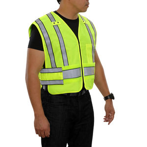 Chaleco de Seguridad Reflectante de Alta Visibilidad para Hombre, Diseño OEM, Sin Mangas, de Buena Calidad, para Construcción - Product Image 3