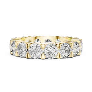 Bague tendance en or avec diamant de laboratoire de 5,25 carats certifié IGI – Joaillerie fine élégante, un bijou de mode haut de gamme, un symbole de luxe pour fiançailles - Product Image 1