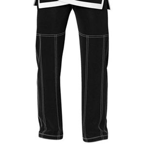 Kimono de Jiu Jitsu Brasileño BJJ Blanco Personalizado de Alta Calidad, 100% Algodón, 100 Gramos, Corte Holgado, Duradero, Transpirable y de Secado Rápido - Product Image 5