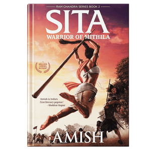 Sita, guerrière de Mithila, par l'auteur Amish Tripathi, impression de livre broché personnalisé à couverture souple - Product Image 1