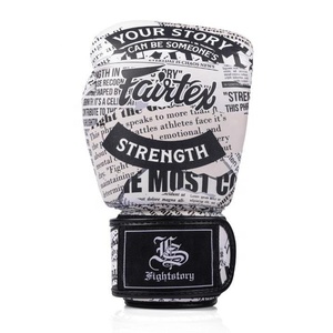 Gants de boxe Fairtex x Fight Story, qualité supérieure, gants de boxe Fairtex en cuir véritable, gants de sparring Muay Thai, équipements personnalisés - Product Image 6