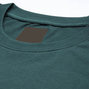 T-shirt à manches longues pour homme, col rond, coupe classique, tricoté, couleur unie, style décontracté, 100% coton - Product Image 4