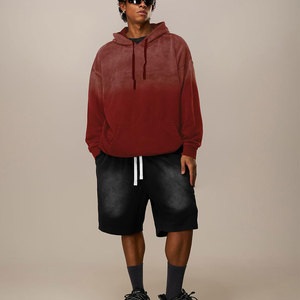 Sudaderas con Efecto Ácido para Invierno, Sudaderas con Efecto Ácido de Color Sólido, Ropa de Moda, Sudaderas con Efecto Ácido - Product Image 3