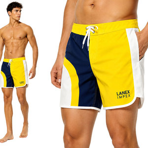 Custom Men’s Quick Dry Board Shorts Sublimation Printed <b>Surf</b> Swim Trunks Beach Shorts Lightweight Water Sports Wear OEM ODM - Product Image 2