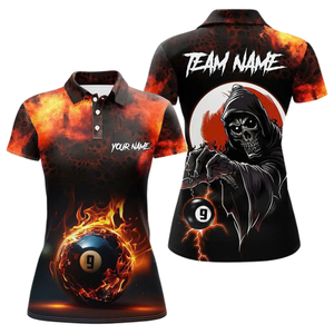 Polo d'Halloween Uniforme d'équipe Sublimation Canada Tissu respirant Fabricant direct - Product Image 3