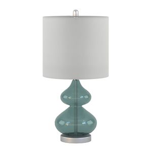 Set di 2 Lampade da Tavolo in Vetro Curvo Ellittico, Elegante Illuminazione per Arredamento Casa - Product Image 6