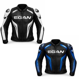 Best Quality Men Genuine Leather Breathable Formal Stand Collar Front Logo Motorbike <b>Racing</b> <b>Jacket</b> New Arrival Autumn - Product Image 3