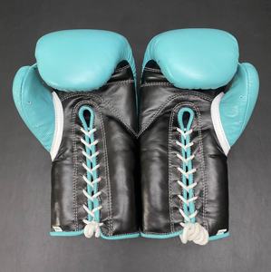 Gants de Boxe 2026 de Haute Qualité « No Boxing No Life » en Cuir Véritable de Vachette pour Sparring – Prix de Gros - Product Image 4