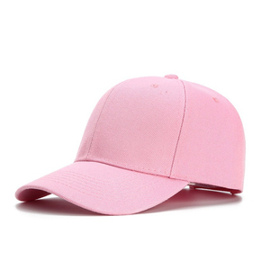 Casquette de baseball unisexe en coton blanc à 6 panneaux, ajustée, couleur unie, pour adulte, à porter en toutes saisons - Product Image 3