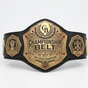 Ceintures de championnat personnalisées, ceintures de reconnaissance sportive haut de gamme, design personnalisé, OEM, ODM, fournisseur d'usine en gros - Product Image 1