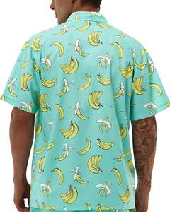 เสื้อฮาวายชาย แขนสั้น พิมพ์ลาย ติดกระดุม ใส่สบายๆ สำหรับฤดูร้อน ชายหาด แฟชั่นทันสมัย ใส่ได้ทุกฤดู เหมาะกับการเล่นกีฬา - Product Image 2