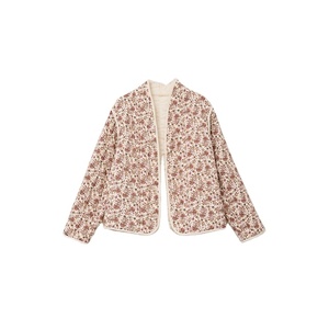 Chaqueta Acolchada Reversible Blanca para Mujer Talla Grande, Ecológica, Resistente al Viento, Transpirable, Ligera y Cálida para Invierno, de Doble Cara - Product Image 3