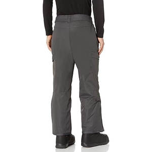 Pantalon cargo de sport d'hiver pour homme, couleur anthracite, taille L, entrejambe 32 pouces, imperméable, coupe-vent, isolé, pour ski, snowboard et activités de plein air - Product Image 3