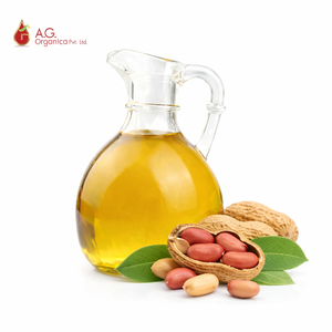 Aceite Portador de Cacahuete Negro Puro, Sin Refinar, de Grado Alimenticio, Arachis Hypogaea, Prensado en Frío, a Granel, OEM/ODM - Product Image 1