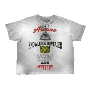 เสื้อยืดผู้ชายผ้าฝ้าย 100% ทรงหลวม พิมพ์ลายพรีเมียม ผ้าฝ้ายฟอกสี ทรงโอเวอร์ไซส์ สกรีนลายแบบ DTG  ตกแต่งด้วยลายกราฟิกประดับเพชร - Product Image 3