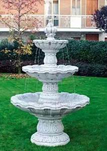 Fuente de agua exterior de mármol tallada a mano - Product Image 3