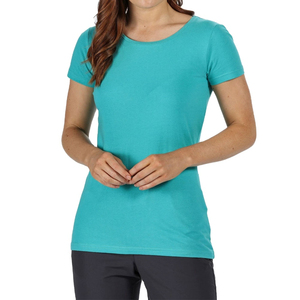 Camiseta Casual de Lona Premium para Mujer, Transpirable, de Secado Rápido, Anti-Pilling, con Impresión de Logotipo Personalizado, Marca Personalizada, Ecológica, de Verano, Corta - Product Image 1